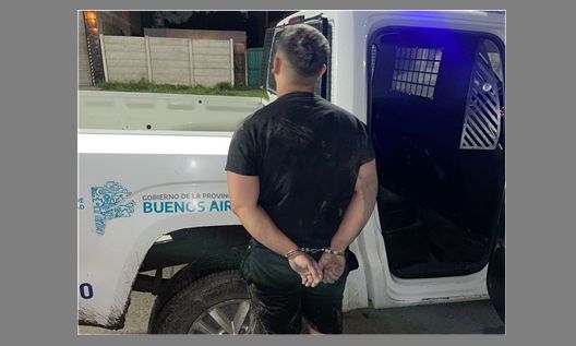 F. Varela – Chocó mientras intentaba escapar de la policía, fue aprehendido